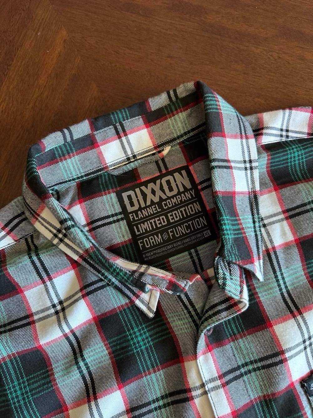 DIXXON x Snap-on Limited Edition Plaid Flannel Shirt Men’s Size XL - Picture 3 of 6